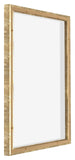 Lyon MDF Canvas Floater Frame 5 7 Gold Antique Back Oblique | Yourdecoration.co.uk
