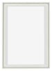 Lyon MDF Canvas Floater Frame 5 7 White Matte Front | Yourdecoration.co.uk