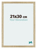 Mura MDF Photo Frame 21x30cm Sonoma Oak Front Size | Yourdecoration.co.uk
