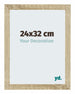 Mura MDF Photo Frame 24x32cm Sonoma Oak Front Size | Yourdecoration.co.uk