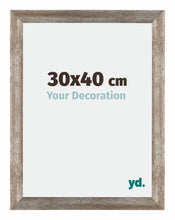 Mura MDF Photo Frame 30x40cm Metal Vintage Front Size | Yourdecoration.co.uk