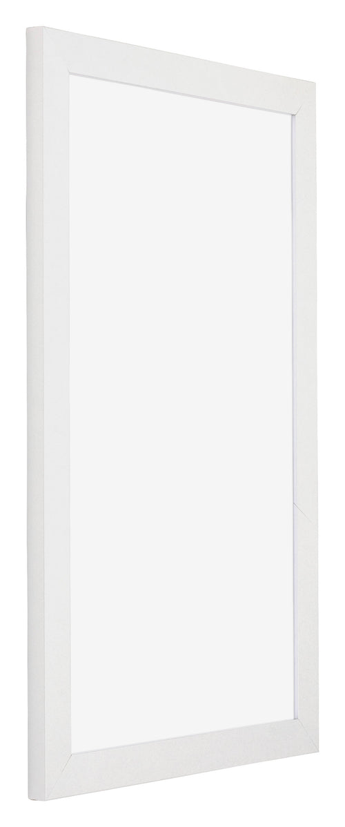 Mura MDF Photo Frame 33x48cm Blanc Brillant Front Oblique | Yourdecoration.co.uk