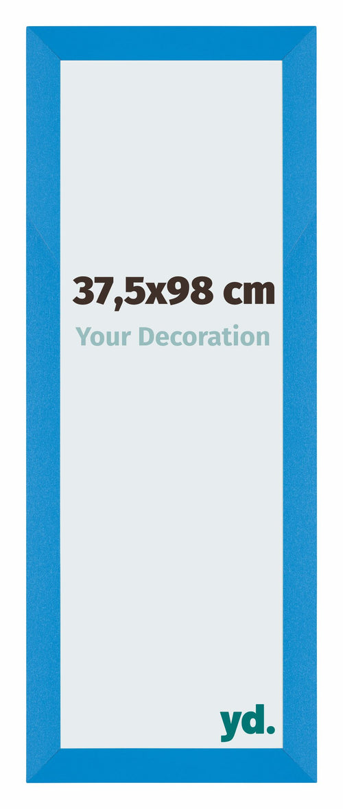 Mura MDF Photo Frame 37 5x98cm Bright Blue Front Size | Yourdecoration.co.uk