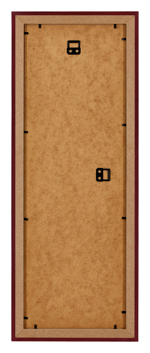 Mura MDF Photo Frame 37 5x98cm Wine Red Swept Back | Yourdecoration.co.uk