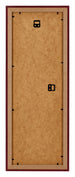 Mura MDF Photo Frame 37 5x98cm Wine Red Swept Back | Yourdecoration.co.uk