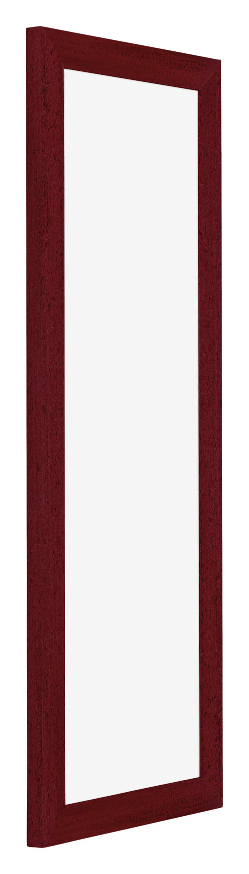 Mura MDF Photo Frame 37 5x98cm Wine Red Swept Front Oblique | Yourdecoration.co.uk