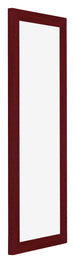 Mura MDF Photo Frame 37 5x98cm Wine Red Swept Front Oblique | Yourdecoration.co.uk