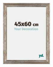 Mura MDF Photo Frame 45x60cm Metal Vintage Front Size | Yourdecoration.co.uk