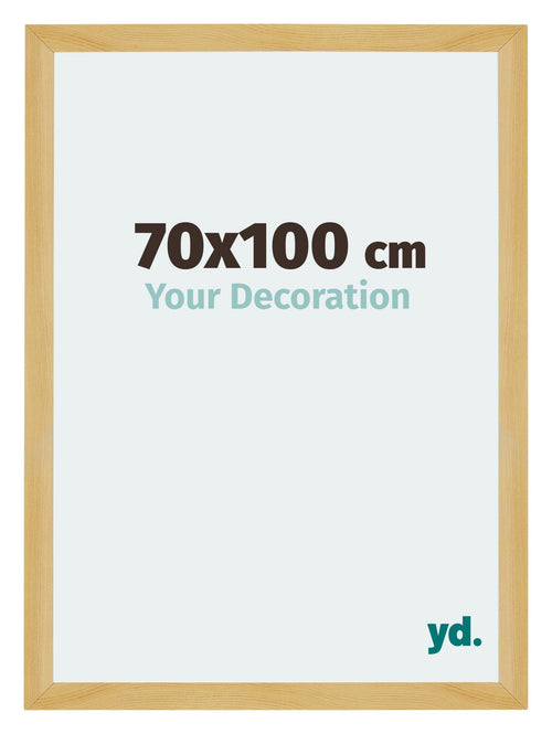 Mura MDF Photo Frame 70x100cm Pine Design Front Size | Yourdecoration.co.uk