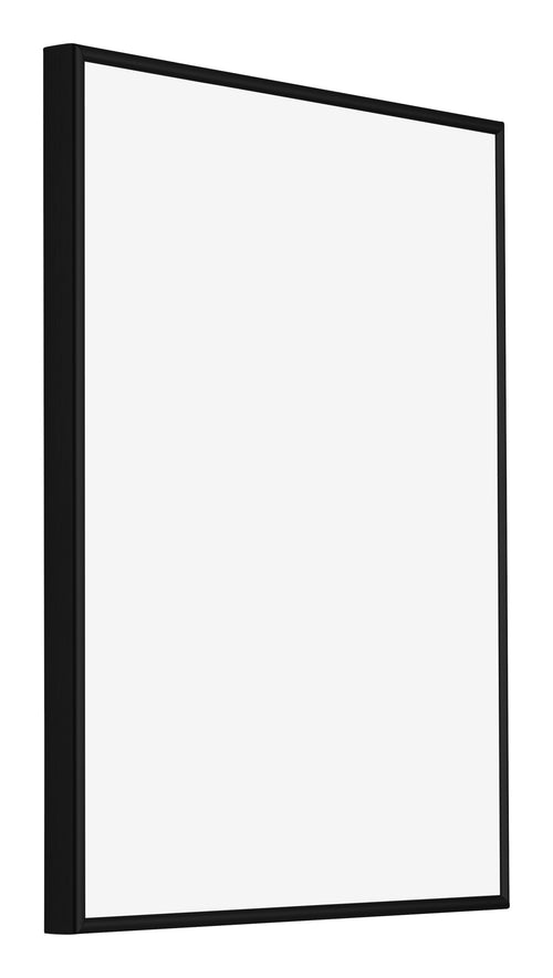 New York Aluminium Photo Frame 36x49cm Black Matte Front Oblique | Yourdecoration.co.uk