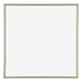 Annecy Plastic Photo Frame 25x25cm Champagne Front | Yourdecoration.co.uk