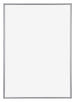 Annecy Plastic Photo Frame 35x50cm Silver Front | Yourdecoration.co.uk