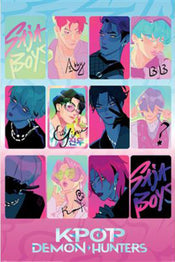 Poster K Pop Demon Hunters Light And Dark 61x91 5cm PP2510670 | Yourdecoration.co.uk