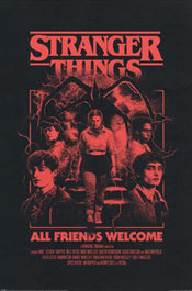 Poster Stranger Things 5 All Friends Welcome 61x91 5cm PP2500890 | Yourdecoration.co.uk