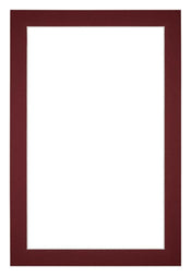 Passe-Partout Photo Frame Size 67x98 cm - Photo Size 55x85 cm - Wine Red