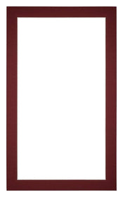 Passe-Partout Photo Frame Size 30x50 cm - Photo Size 25x45 cm - Wine Red