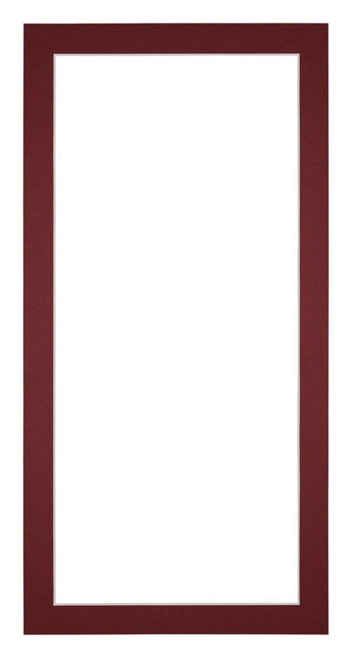 Passe-Partout Photo Frame Size 40x80 cm - Photo Size 35x75 cm - Wine Red