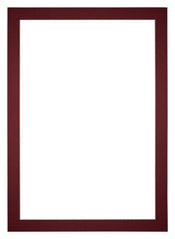 Passe-Partout Photo Frame Size 50x75 cm - Photo Size 45x65 cm - Wine Red