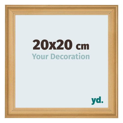 Photo Frame 20x20cm Pine Woodgrain MDF Lazio Front Size | Yourdecoration.co.uk