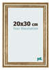 Photo Frame 20x30cm Gold Antique MDF Lazio Front Size | Yourdecoration.co.uk