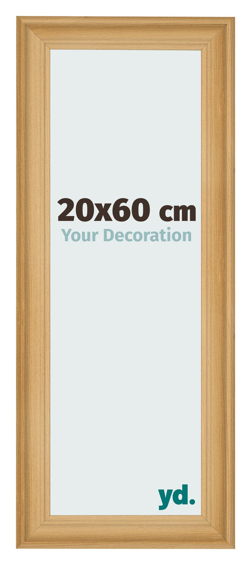 Photo Frame 20x60cm Pine Woodgrain MDF Lazio Front Size | Yourdecoration.co.uk