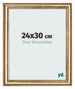 Photo Frame 24x30cm Gold Antique MDF Lazio Front Size | Yourdecoration.co.uk