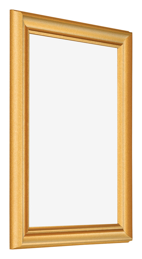 Photo Frame 24x32cm Gold Matte MDF Lazio Front Oblique | Yourdecoration.co.uk