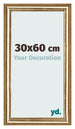 Photo Frame 30x60cm Gold Antique MDF Lazio Front Size | Yourdecoration.co.uk