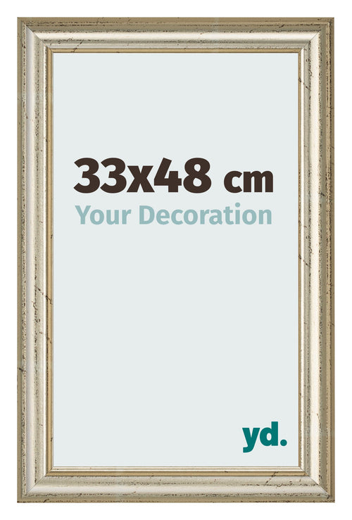 Photo Frame 33x48cm Metallic Gloss MDF Lazio Front Size | Yourdecoration.co.uk