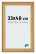 Photo Frame 33x48cm Pine Woodgrain MDF Lazio Front Size | Yourdecoration.co.uk