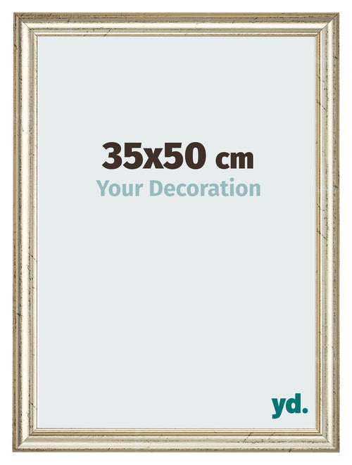 Photo Frame 35x50cm Metallic Gloss MDF Lazio Front Size | Yourdecoration.co.uk