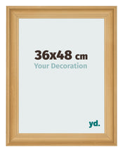 Photo Frame 36x48cm Pine Woodgrain MDF Lazio Front Size | Yourdecoration.co.uk