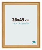Photo Frame 36x49cm Pine Woodgrain MDF Lazio Front Size | Yourdecoration.co.uk