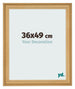Photo Frame 36x49cm Pine Woodgrain MDF Lazio Front Size | Yourdecoration.co.uk