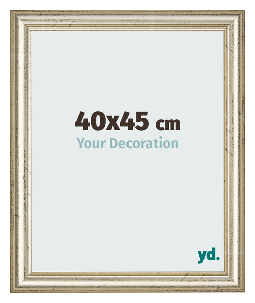 Photo Frame 40x45cm Metallic Gloss MDF Lazio Front Size | Yourdecoration.co.uk