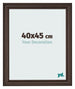 Photo Frame 40x45cm Oak Dark MDF Lazio Front Size | Yourdecoration.co.uk