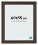 Photo Frame 40x55cm Oak Dark MDF Lazio Front Size | Yourdecoration.co.uk