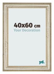 Photo Frame 40x60cm Metallic Gloss MDF Lazio Front Size | Yourdecoration.co.uk