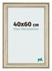Photo Frame 40x60cm Metallic Gloss MDF Lazio Front Size | Yourdecoration.co.uk