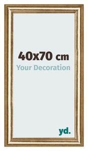 Photo Frame 40x70cm Gold Antique MDF Lazio Front Size | Yourdecoration.co.uk