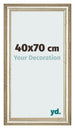 Photo Frame 40x70cm Metallic Gloss MDF Lazio Front Size | Yourdecoration.co.uk