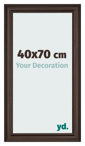 Photo Frame 40x70cm Oak Dark MDF Lazio Front Size | Yourdecoration.co.uk