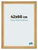 Photo Frame 42x60cm Pine Woodgrain MDF Lazio Front Size | Yourdecoration.co.uk