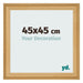 Photo Frame 45x45cm Pine Woodgrain MDF Lazio Front Size | Yourdecoration.co.uk