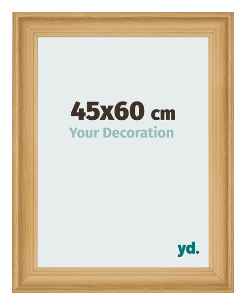 Photo Frame 45x60cm Pine Woodgrain MDF Lazio Front Size | Yourdecoration.co.uk