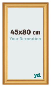 Photo Frame 45x80cm Gold Matte MDF Lazio Front Size | Yourdecoration.co.uk