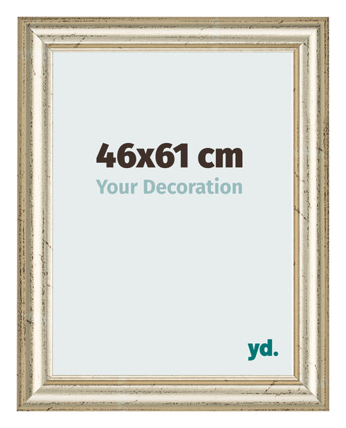 Photo Frame 46x61cm Metallic Gloss MDF Lazio Front Size | Yourdecoration.co.uk