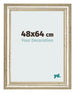 Photo Frame 48x64cm Metallic Gloss MDF Lazio Front Size | Yourdecoration.co.uk