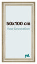 Photo Frame 50x100cm Metallic Gloss MDF Lazio Front Size | Yourdecoration.co.uk