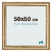 Photo Frame 50x50cm Gold Antique MDF Lazio Front Size | Yourdecoration.co.uk